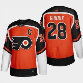 Dresovi Philadelphia Flyers Claude Giroux 28 2020-21 Reverse Retro Authentic - Muške